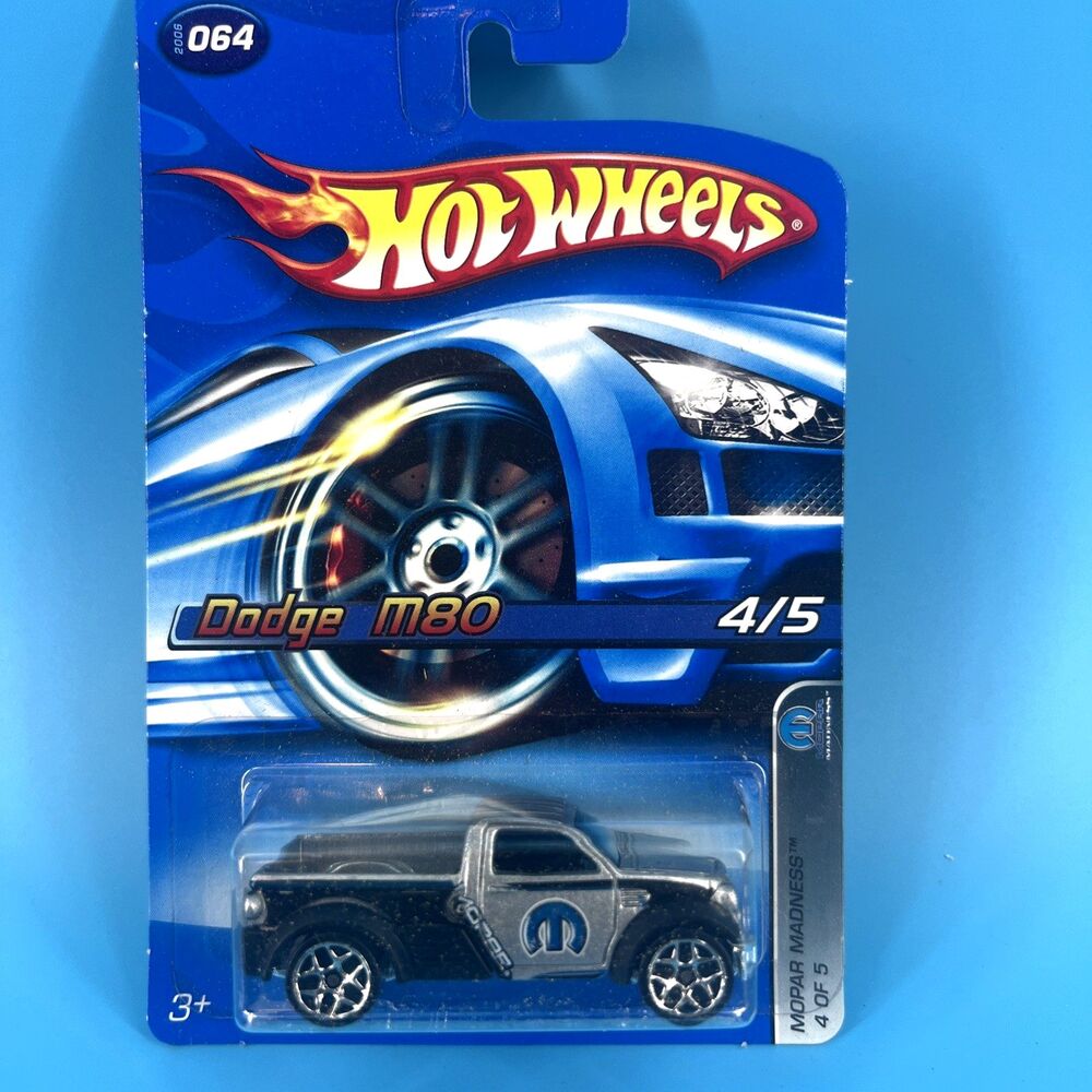 Hot Wheels Dodge M80 #064 HW '06 Mopar Madness 4/5 Silver VHTF!